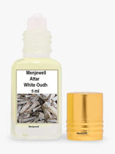 Menjewell White Oudh Attar Perfume 5ml 0.17 Fl.oz. Unisex Fragrance | Long Lasting | Non Alcoholic